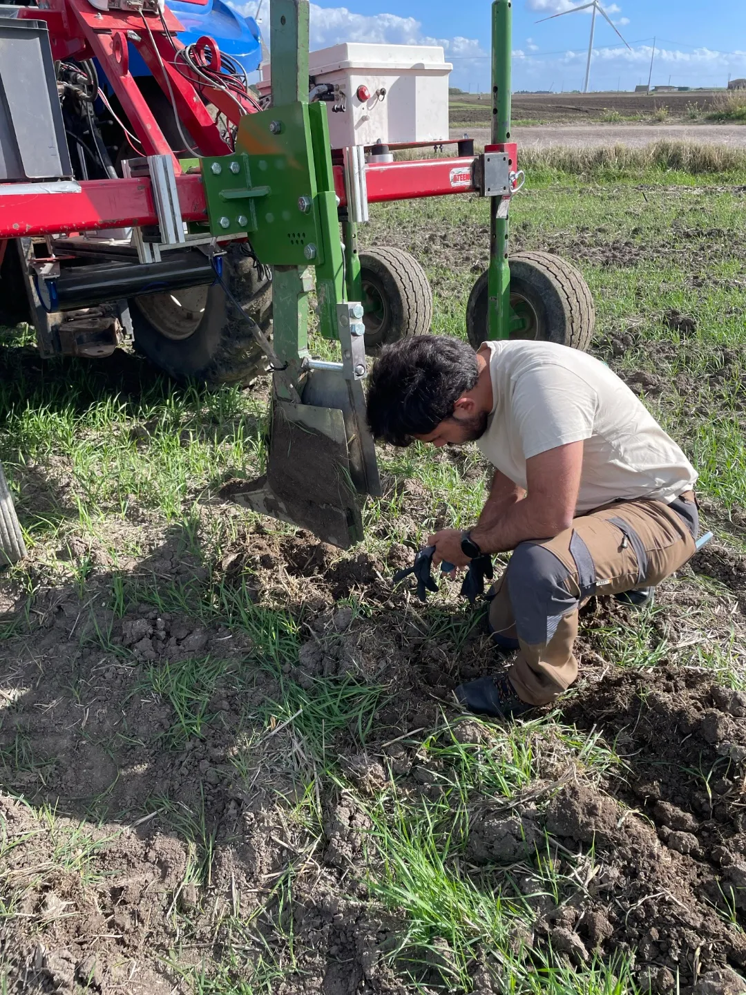 First soil scanning campaign 7