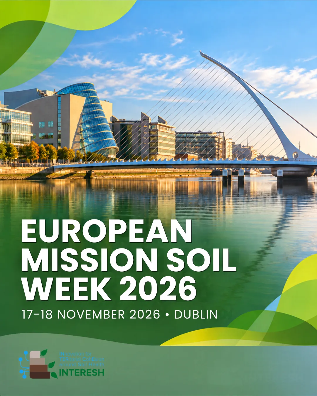 INTERESH at European Mission Soil Week 2026 in Dublin